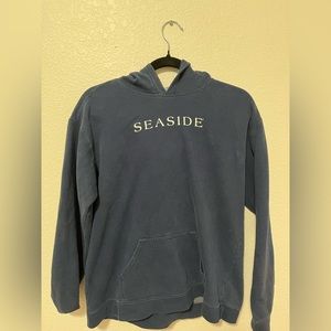 Navy Blue Seaside Hoodie, Authentic Size Girls XL